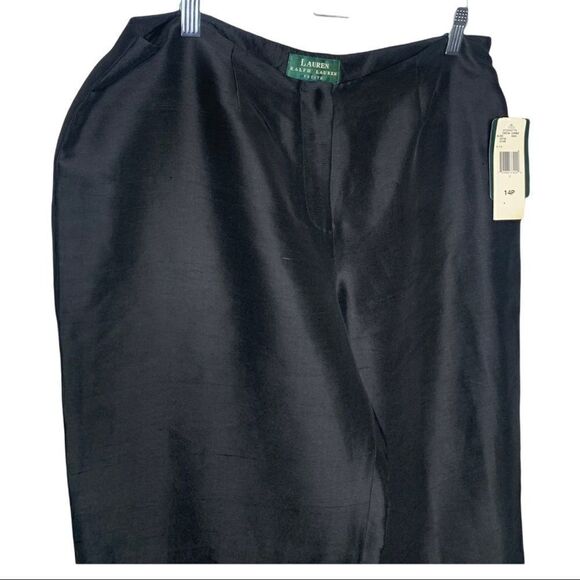 NWT Lauren Ralph Lauren 100% Silk 14 Petite - Picture 5 of 12